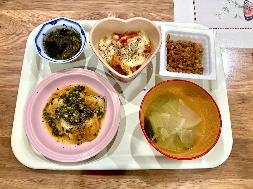 Snapdishの料理写真:鯖のカレーマリネのご飯|みよさん