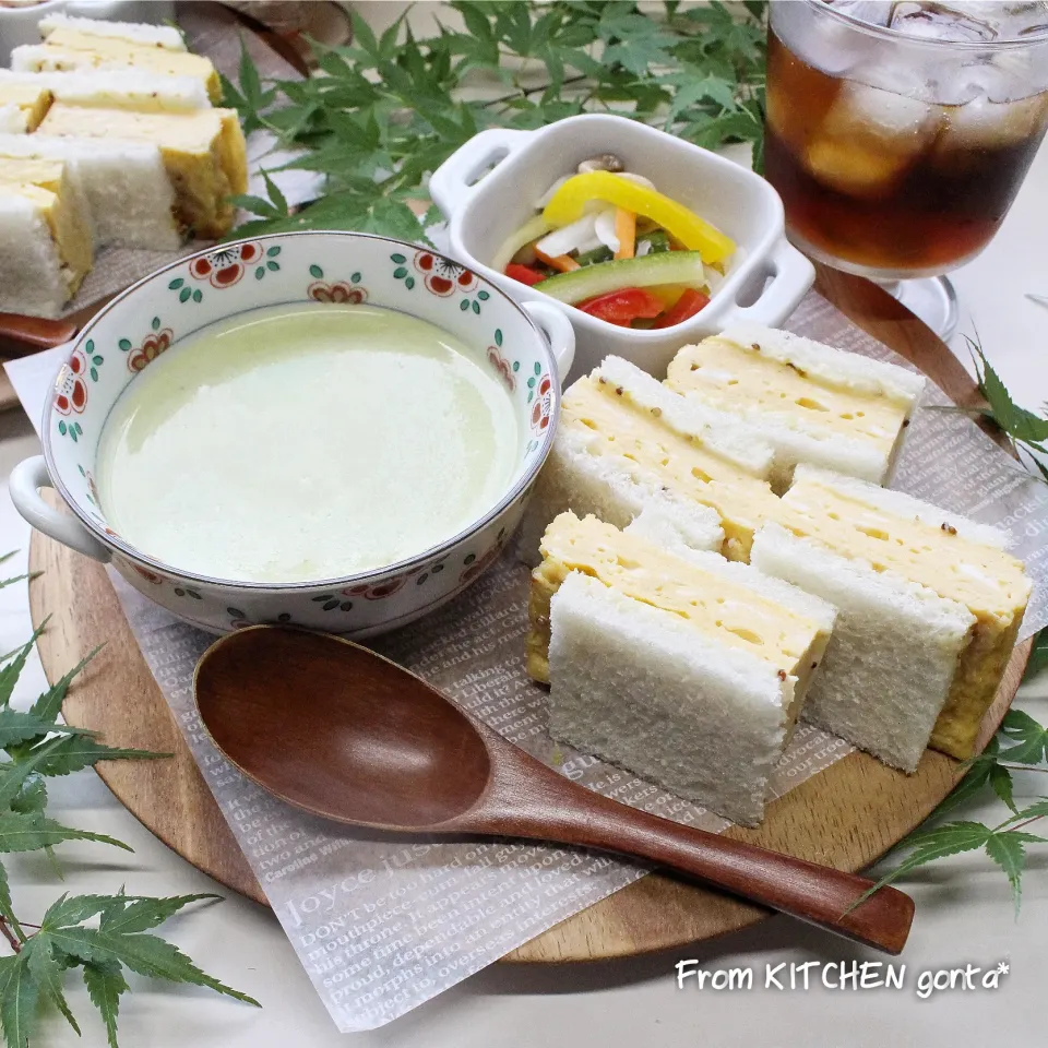 手軽にできる✨我が家の極上卵焼きサンドイッチ🥪﻿|gonta*さん