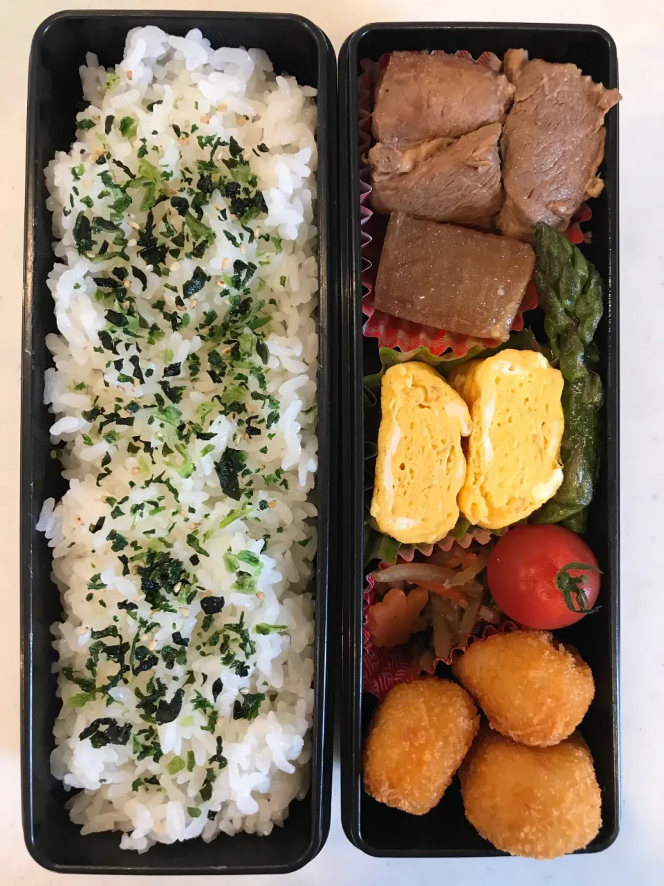 Snapdishの料理写真:2021.6.5 (土) パパのお弁当🍱|あっきーよさん