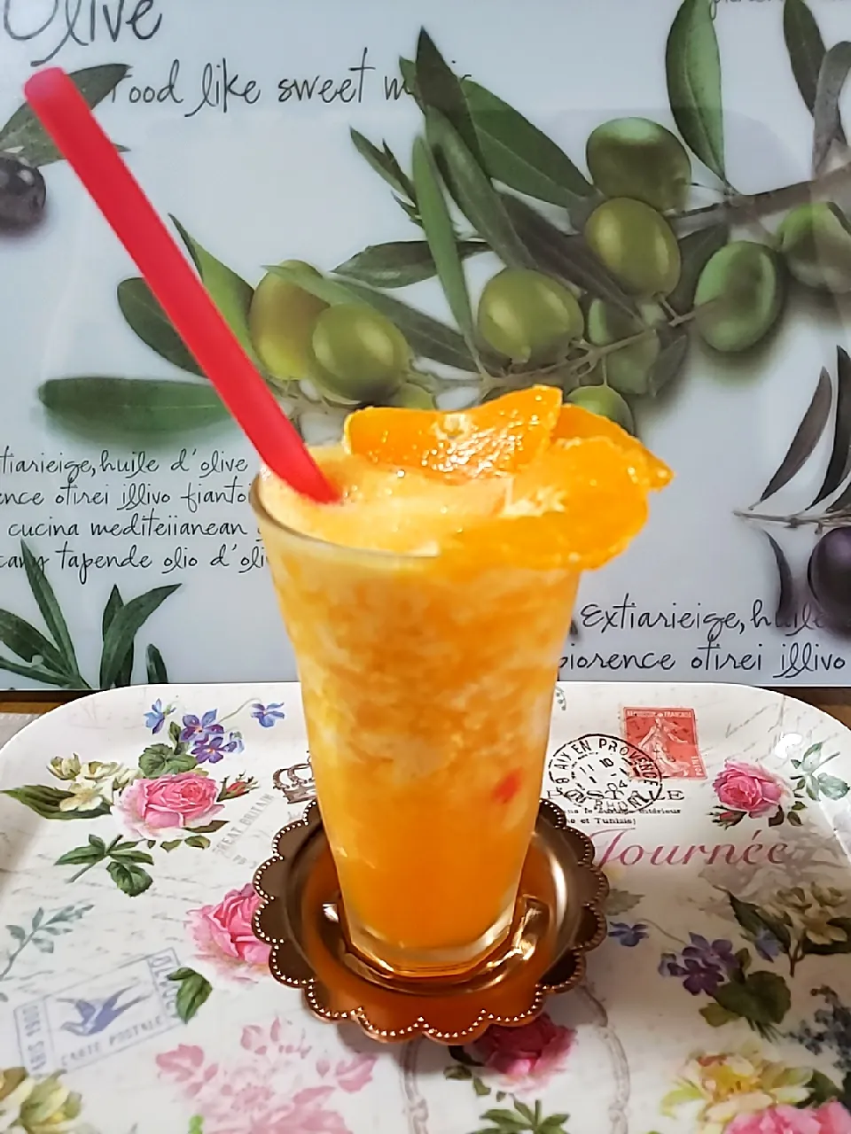 冷凍みかんを使って🍊フレッシュジュース🍹|aiさん