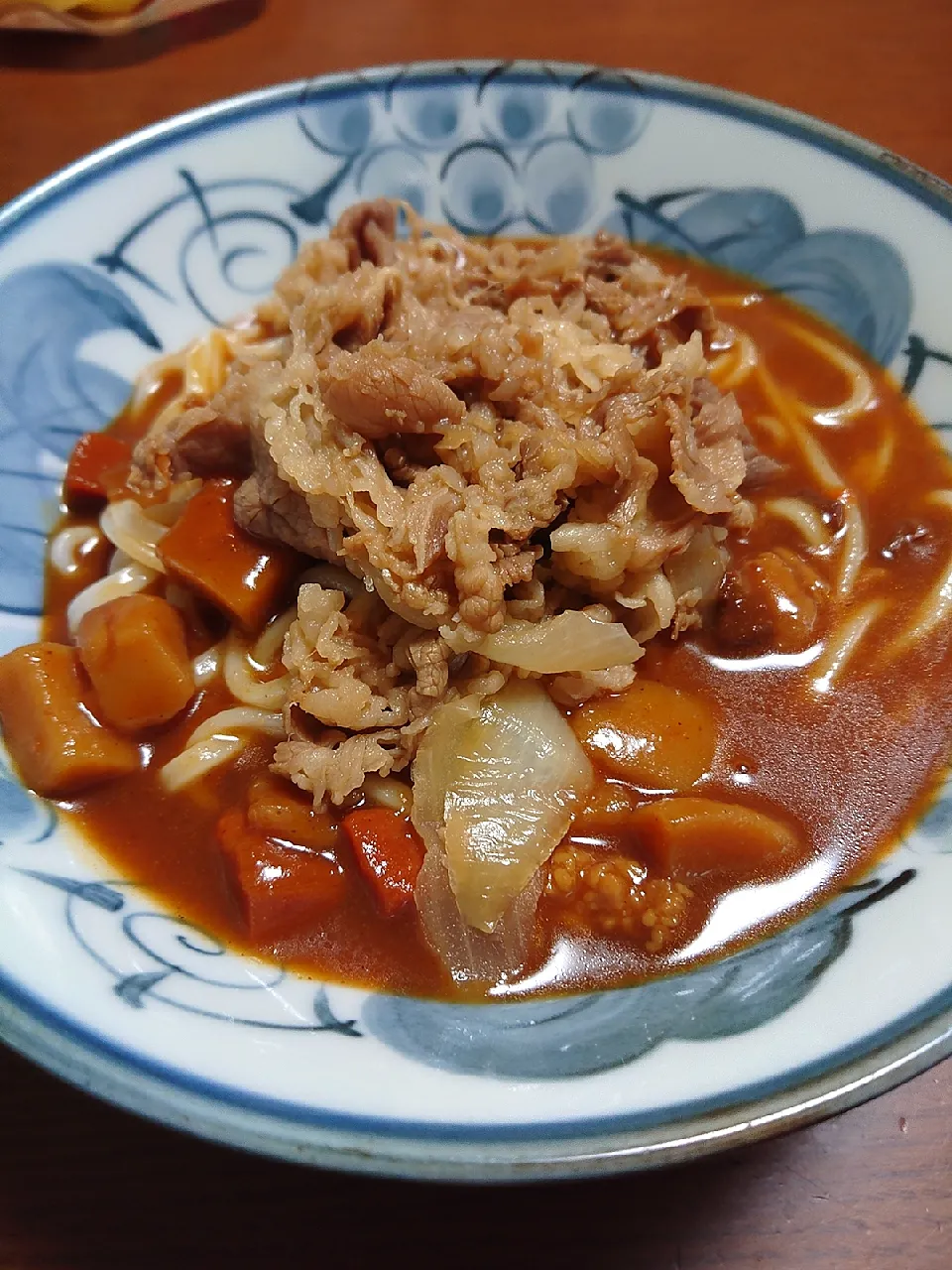 牛丼カレーうどん|ぱやさん