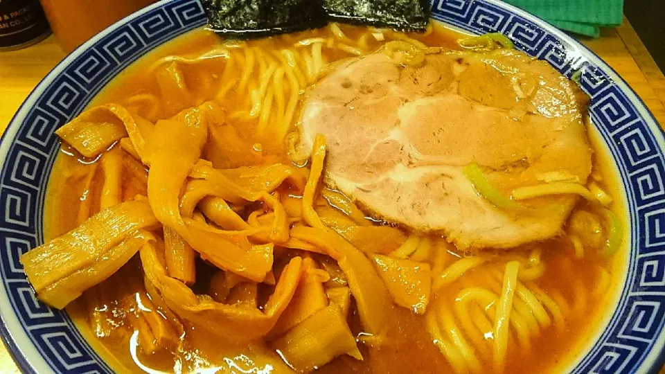 【食べログ TOP5000】
魂の中華そば
竹の子中華そば
（普通、麺300g）
@上板橋2分
（赤羽から自転車で32分）
21119|大脇さん