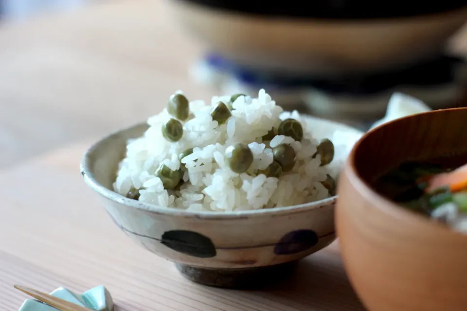 ツタンカーメン豆で豆ご飯|よっすぃさん