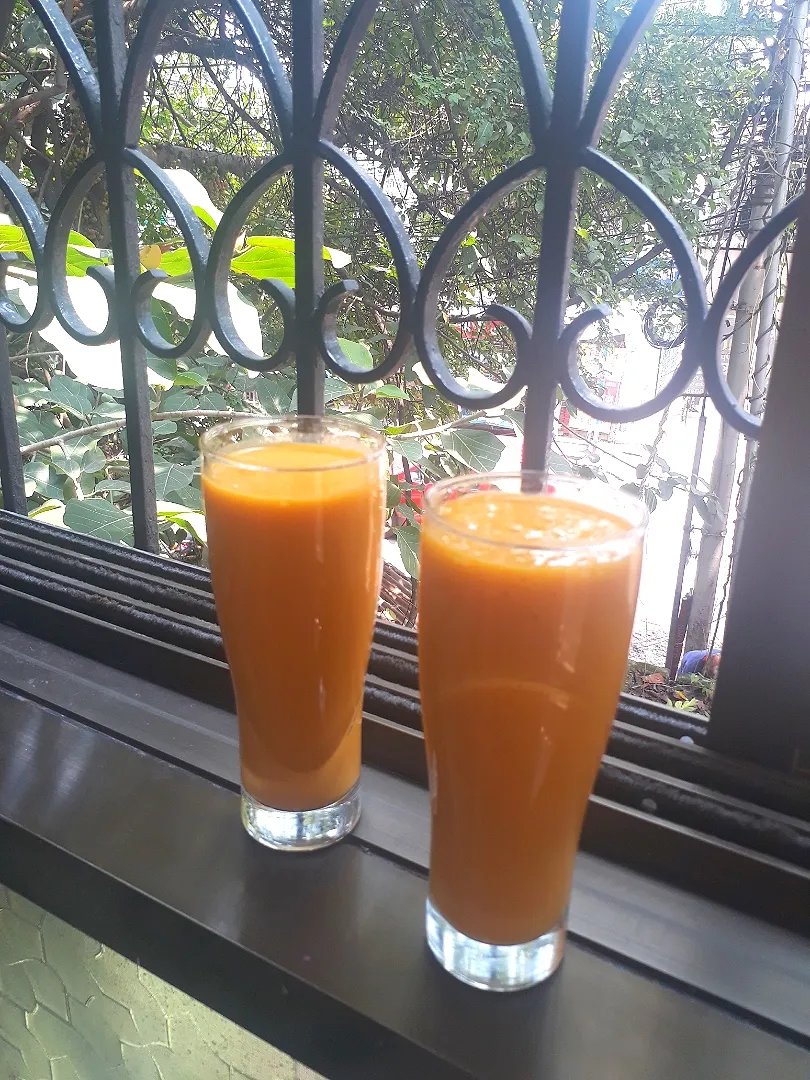 Mango juice.....|Moumita Chowdhury Senさん