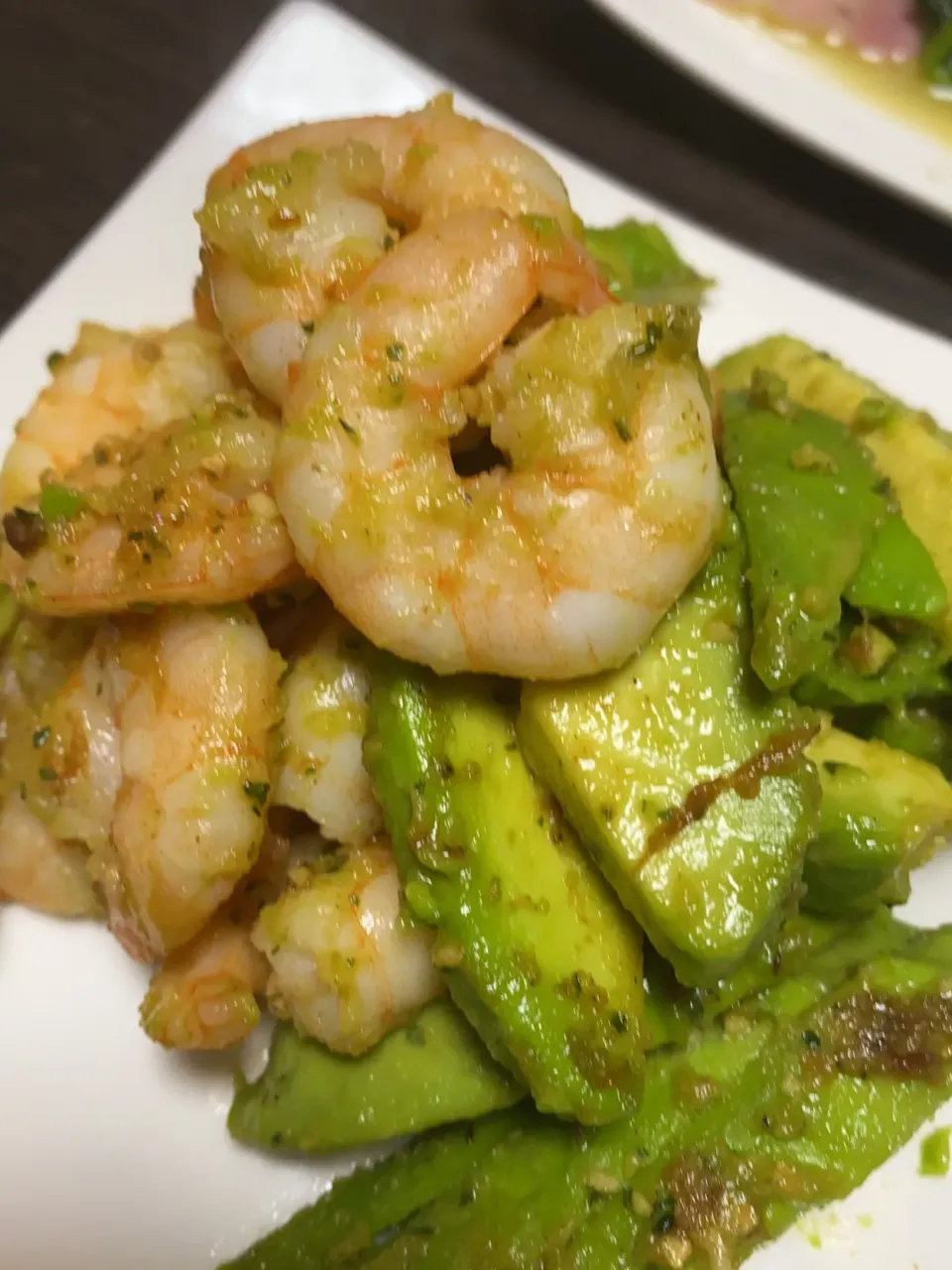 アボカドガーリックシュリンプ|じい様さん