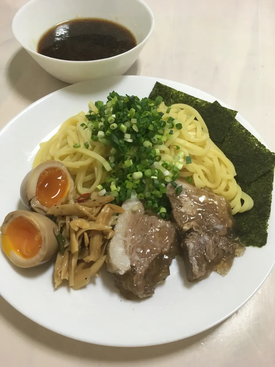 濃厚魚介醤油つけ麺|ももさん