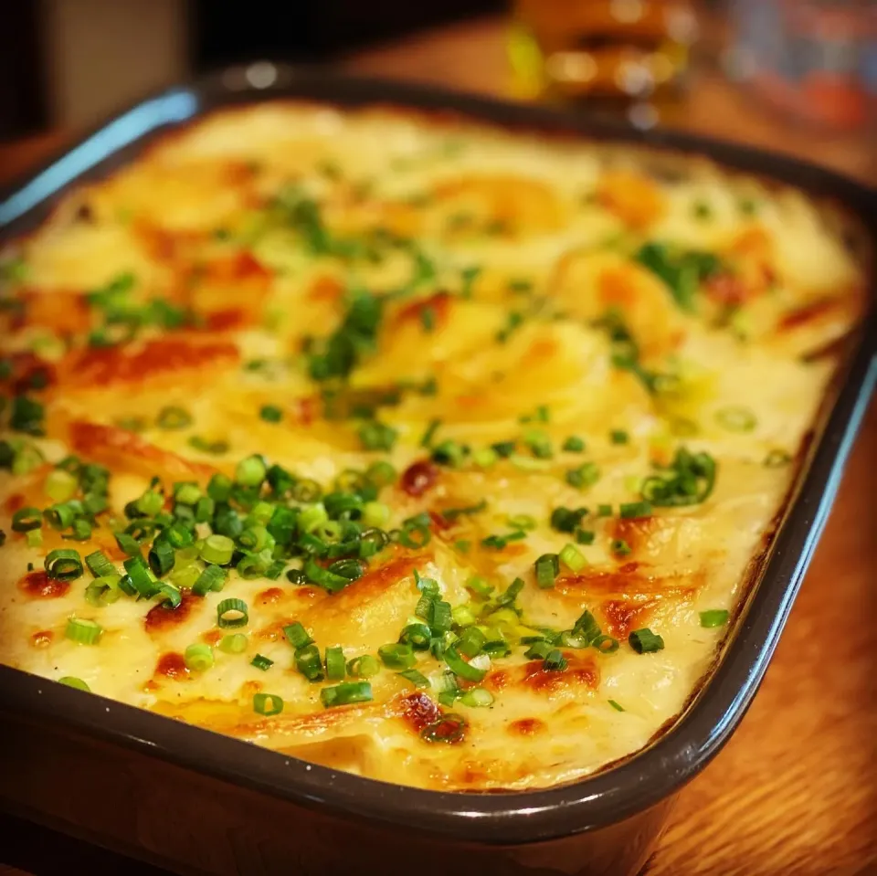 Sunday Dinner 
Homemade Fisherman’s Potato Pie 
Made with Leeks & Onions in a cream sauce rich tasty and very filling 
#cod #leeks #fishpie #potato #chefemanuel|Emanuel Hayashiさん