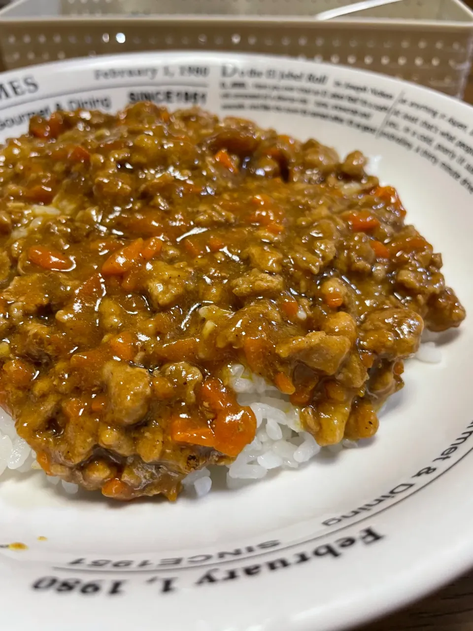 Snapdishの料理写真:粗挽き肉のキーマカレー|フェンさん