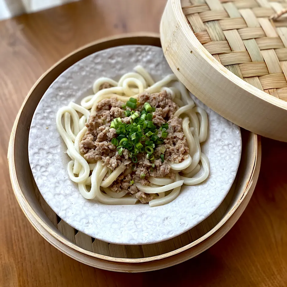 【せいろ蒸し料理】優しい肉の風味＊肉みそうどん|yu papaさん