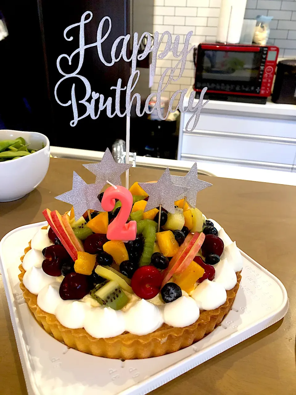 Fruits Tart Birthday Cake|Ronaさん