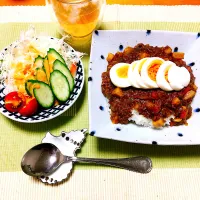 Snapdishの料理写真:キーマカレー！|ルルさん