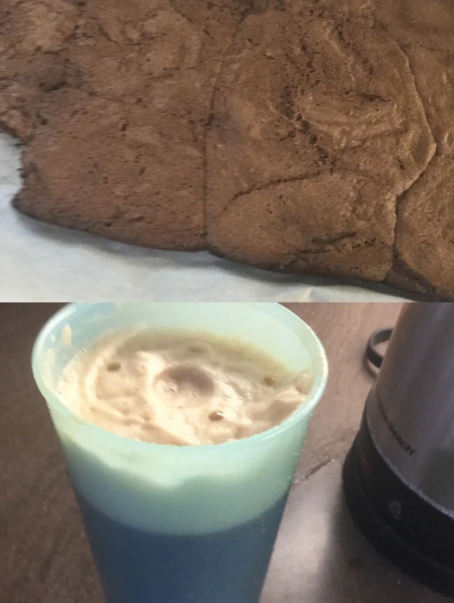 She makes chocolate cookies and I invented first coffee soda in Canada|ninja kittyさん