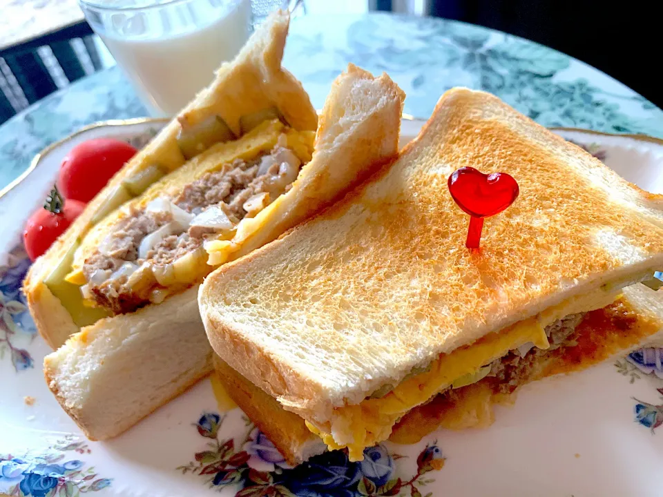 育ちざかりの息子のおやつ🥪腹が減ったと一日中言ってる…|まりっぺさん