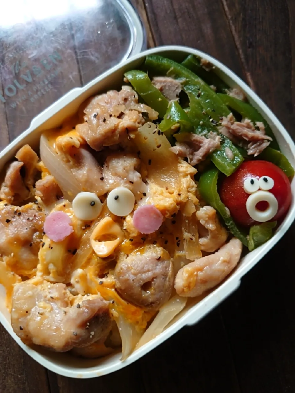 漢の…長女用🍱汁気は切ってるぜ親子丼弁当|ᵏᵒᵘさん