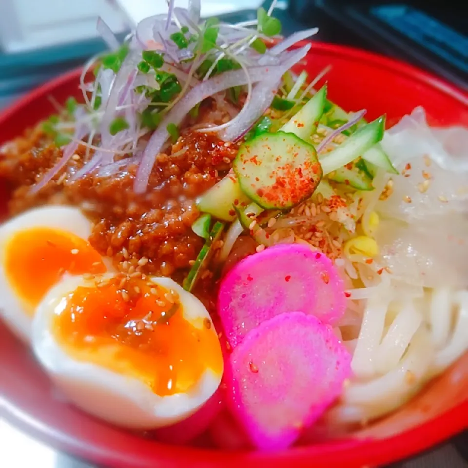 冷凍うどんのジャージャー麺風～♪♪|砂糖味屋キッチンさん