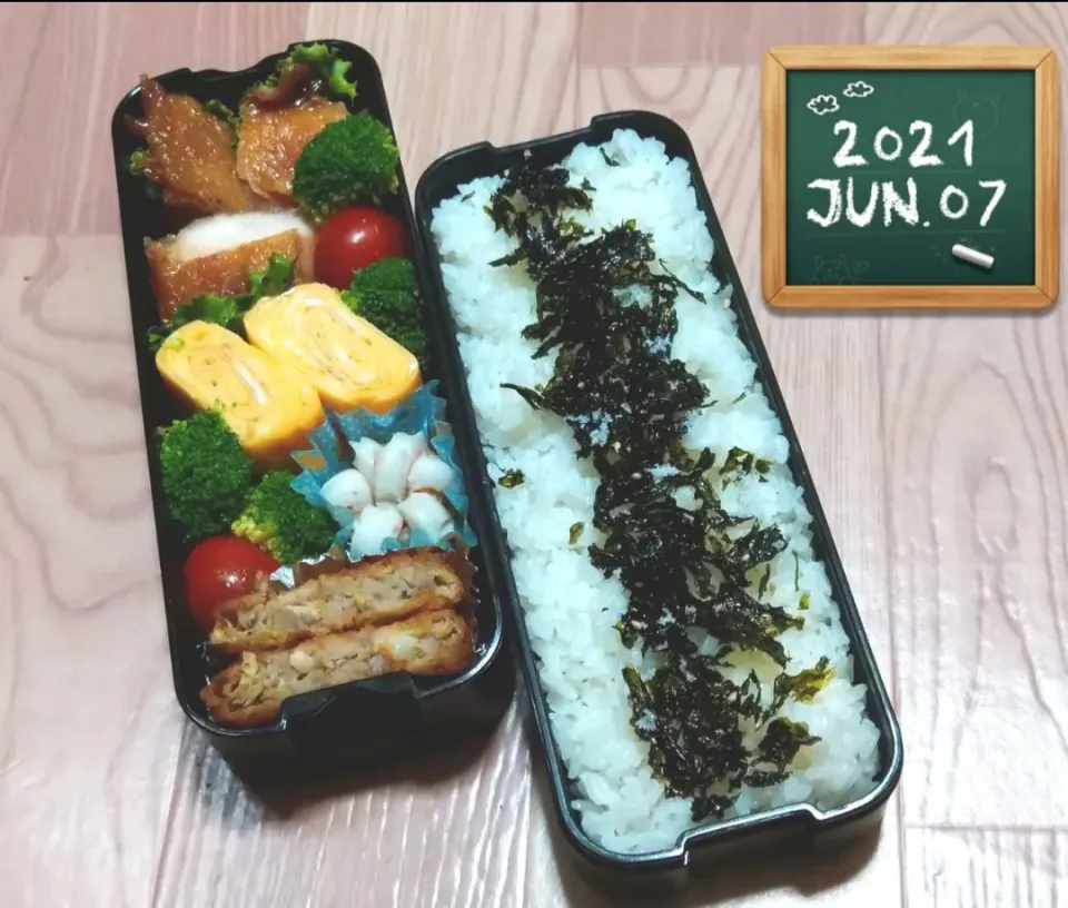 高３男子のお弁当🍱|かめ吉くんさん