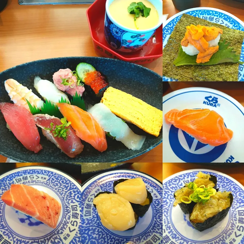 くらランチ🍣人気にぎりと茶碗蒸し|うたかた。さん