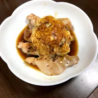 鶏むねの照り焼き　マッシュポテト炙りチーズ|けいさんさん