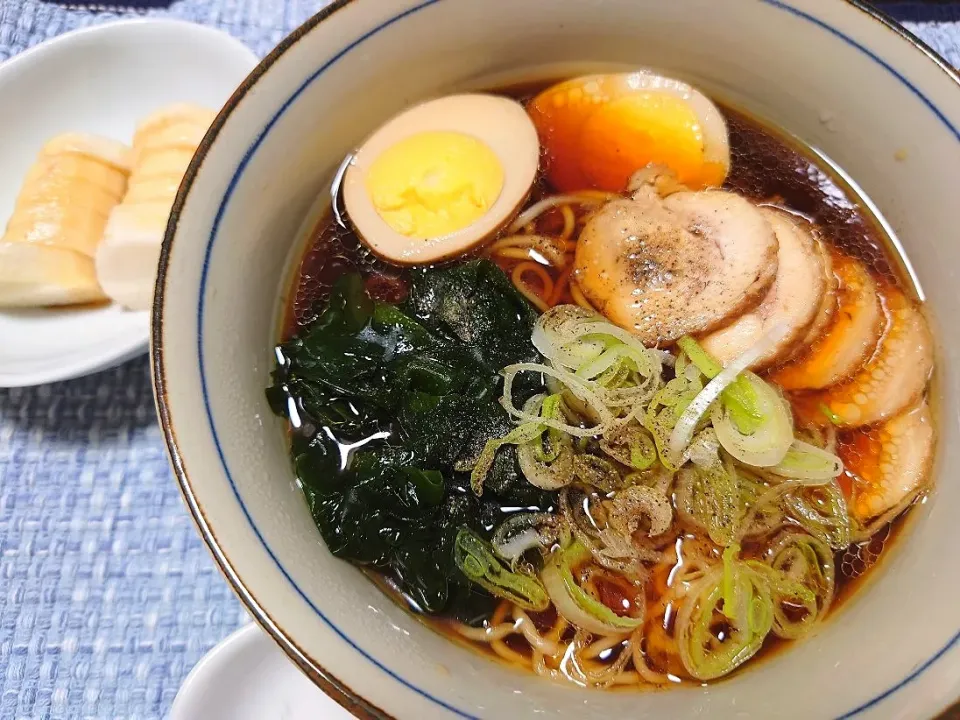 ★今夜のごはん★
❇️鶏チャーシュー麺(四つ葉)
❇️長芋のぬか漬け|☆Chieco☆さん