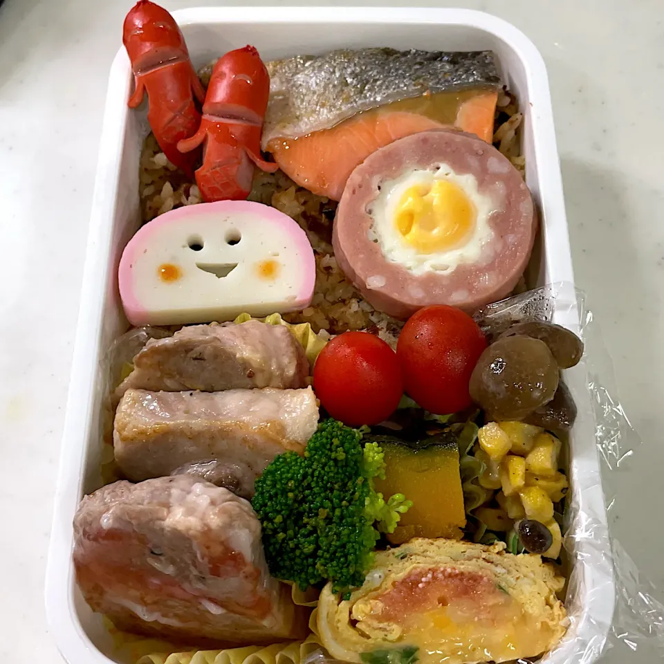 Snapdishの料理写真:2021年6月8日　オレ弁当♪|クッキングおやぢさん