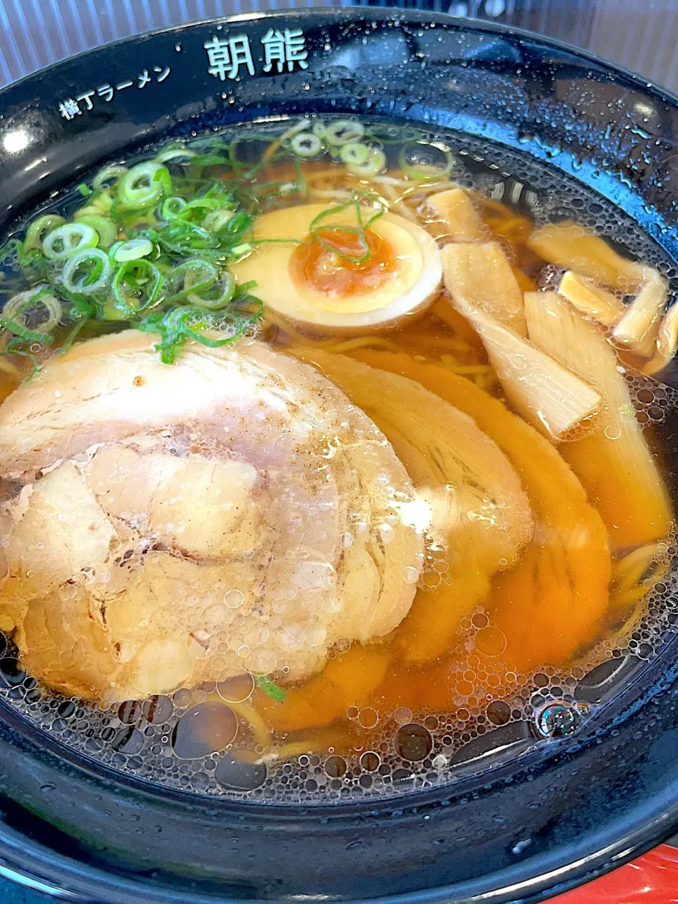 安濃横丁・ラーメン朝熊、横丁チャーシュー麺鶏ガラ醤油|Yoshihiro Andoさん