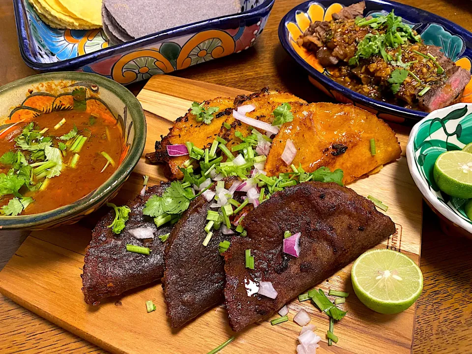 Birria tacosとCarne asadaでメキシカンパーティー🌮|ponyちゃんさん