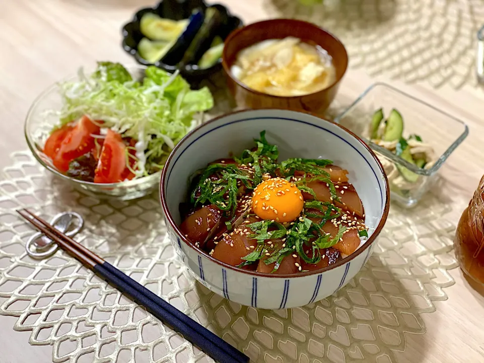 絶品！ごまハマチ丼|ひろさんとゆりさんさん