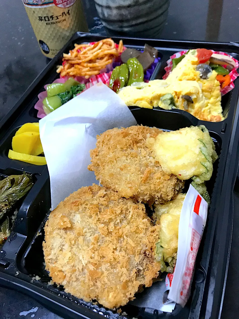 気ままのコロッケ、ご飯なしお弁当^ ^|saturnさん