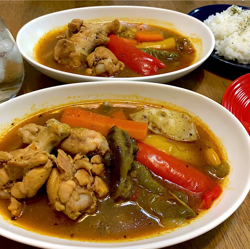 夕飯はスープカレー🍛|がおりんさん