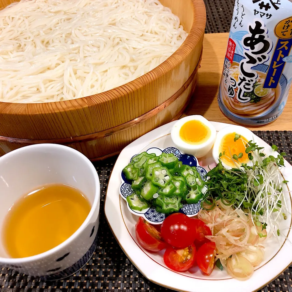 Snapdishの料理写真:冷やしうどん|みかんさん