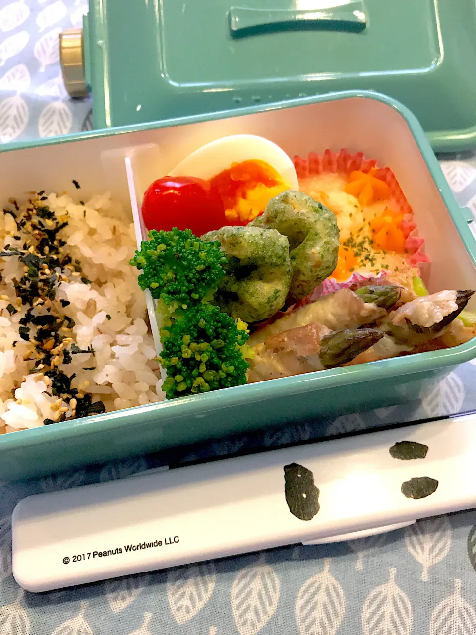 2021.6.9  ＊今日のお弁当＊アスパラの豚肉巻き＊|rinrin*mama*さん