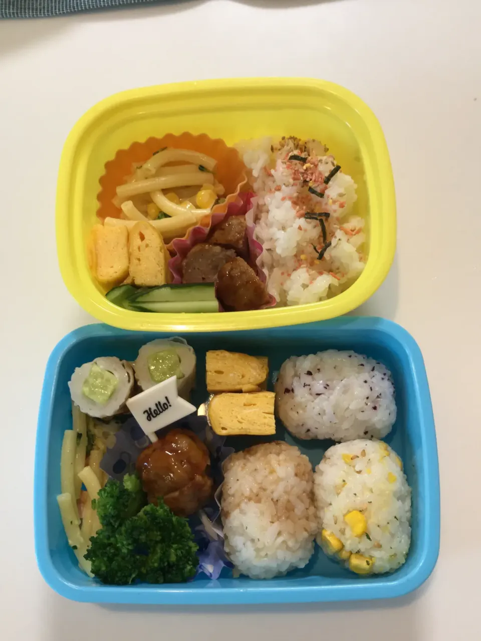 Snapdishの料理写真:2021/06/09幼稚園お弁当|オレンジさん