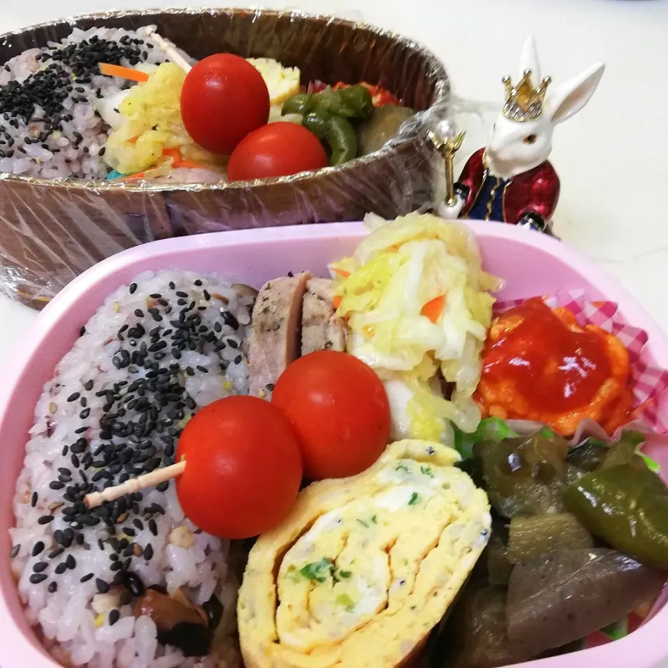 '21,6/9.
本日のジジババ弁当🍱|たえさん