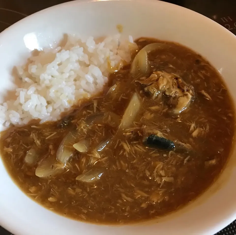 鯖カレー(残り物リメイク)|sanaeさん