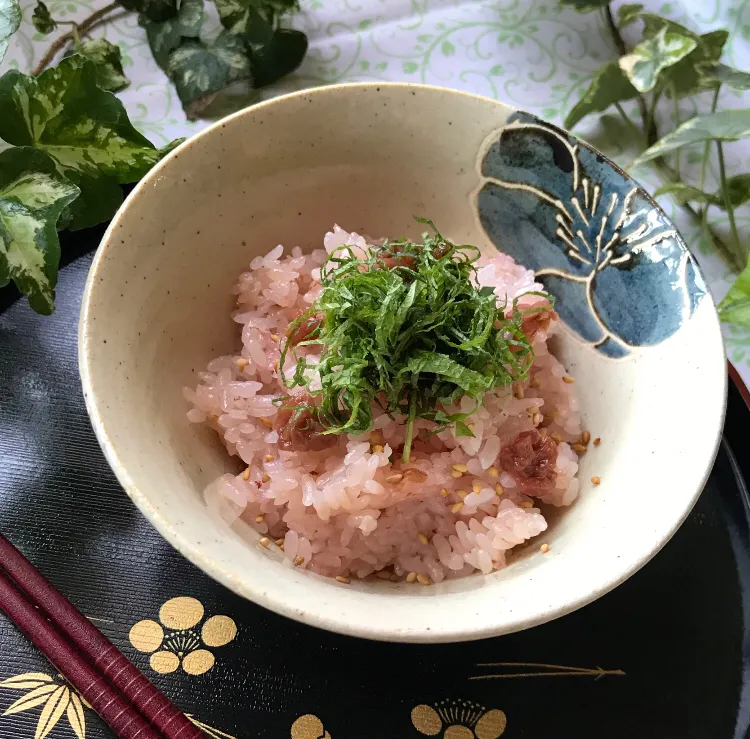 🍚🥢Cuteなピンクの梅ご飯🍚🥢|Hollyさん