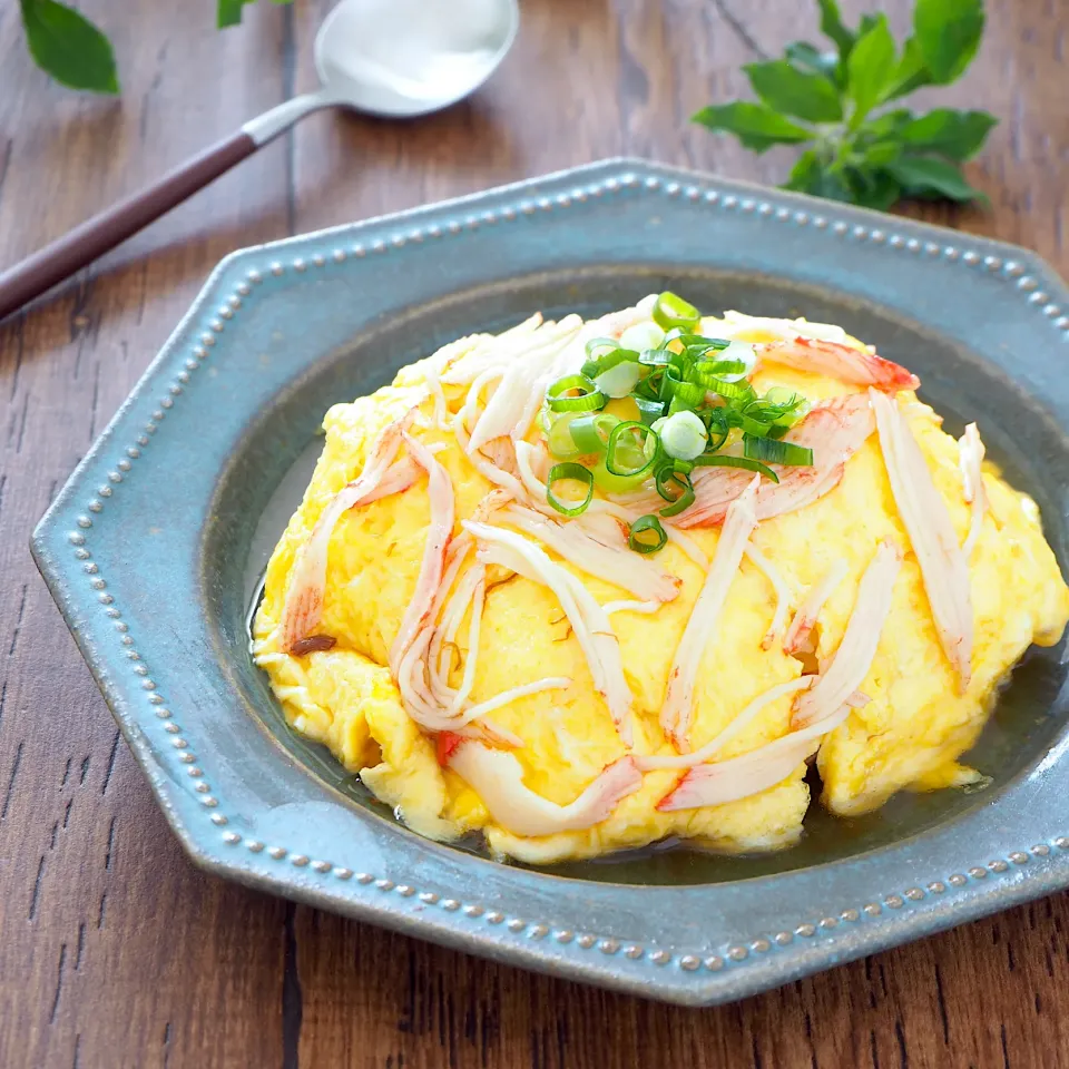 あっという間に完食しちゃう！ふわとろ天津飯|はらしおりさん