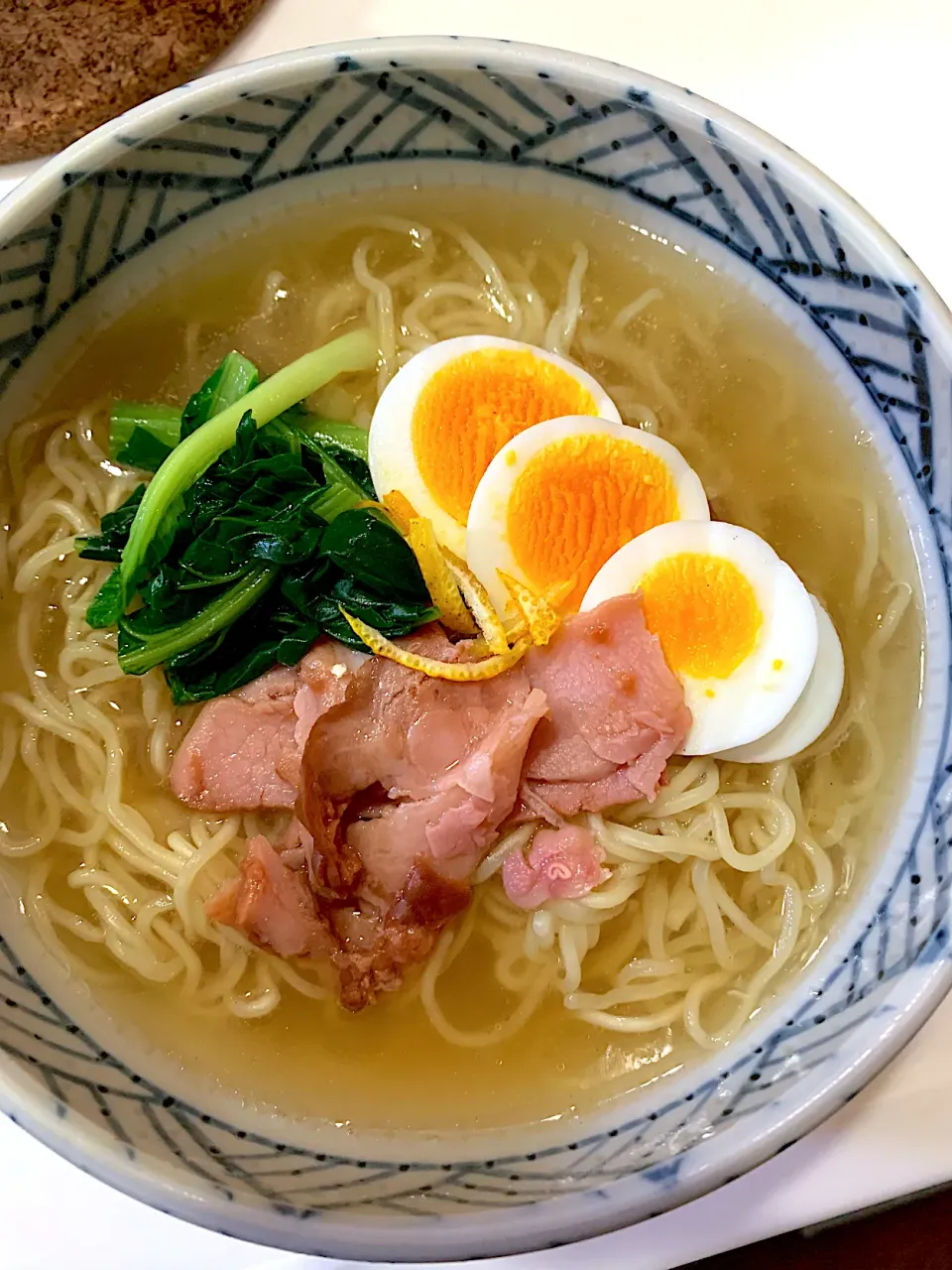 〆の柚子塩ラーメン|良太さん