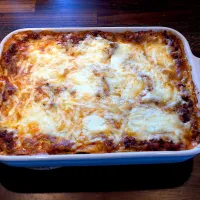 Snapdishの料理写真:Lasagne with homemade bechamel|Everyday normal guyさん