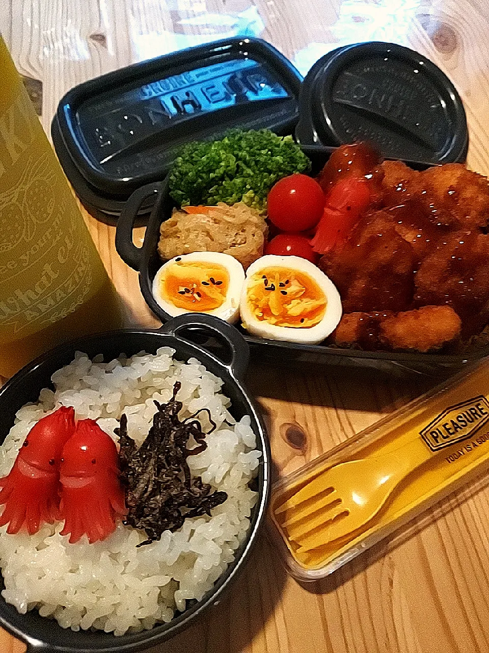 Snapdishの料理写真:2021,6,10 娘弁当🍱|あずきラテさん