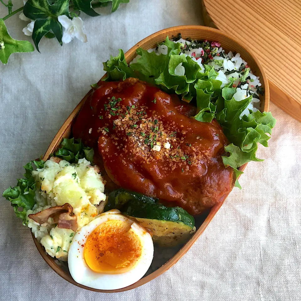 煮込みハンバーグ弁当|あここさん