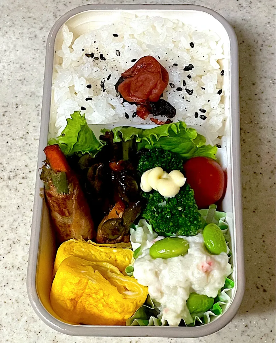 Snapdishの料理写真:豚肉の野菜巻き弁当|besさん