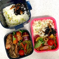 女子高生と男子高生のお弁当|料理嫌いなおかあさんさん