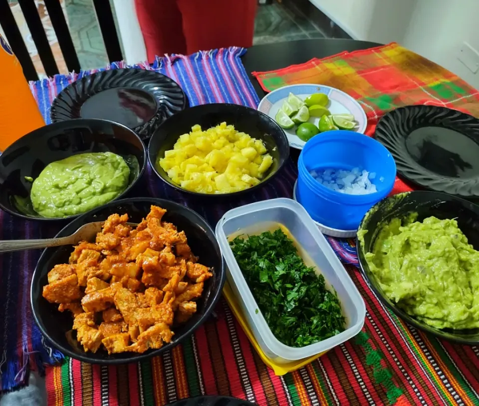 Snapdishの料理写真:Ready to serve... Tacos al Pastor 🌿|MFCook 🇬🇹さん