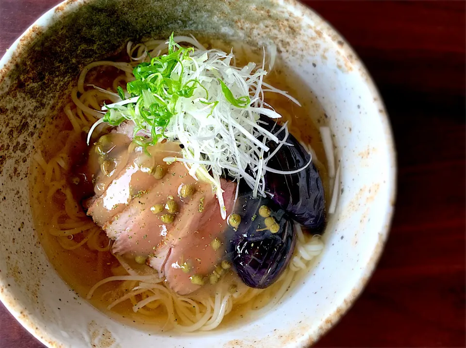 冷製鴨茄子そうめん|半田手延べそうめんの店 阿波や壱兆さん