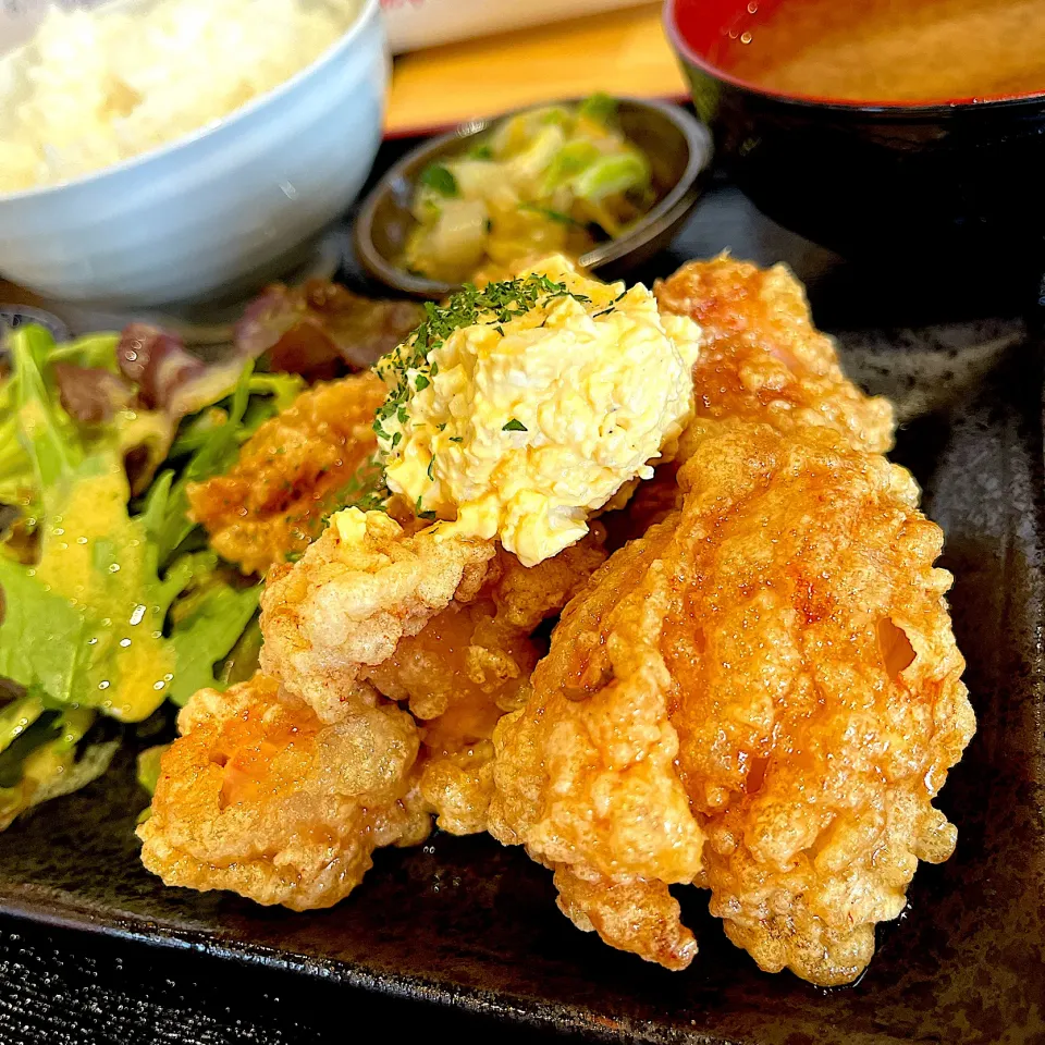 チキン南蛮定食@美酒処(月島)|塩豚骨さん