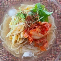 Snapdishの料理写真:韓国冷麺　ムルネンミョン　물냉면 |Sachiさん