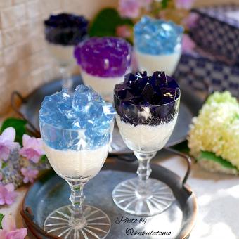紫陽花ゼリーのレシピと料理アイディア240件 Snapdish スナップディッシュ
