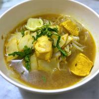 Tonight dinner, soto madura, its indonesian local food that totally delicious, lets have dinner