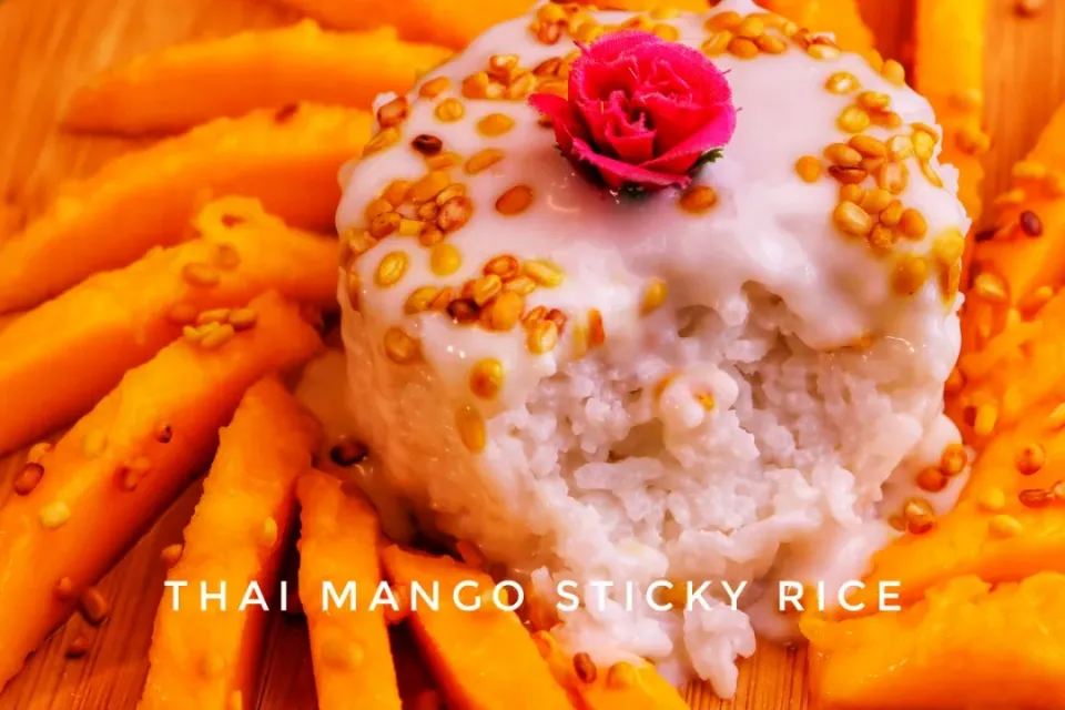 Sticky Rice with Mango 'Click for recipe'|Tushinさん