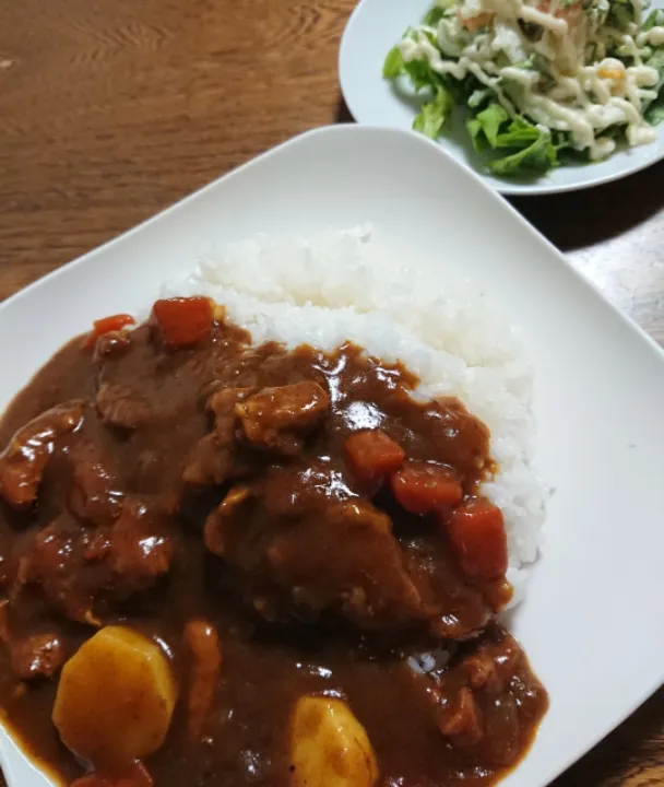 チキンカレー
ポテトサラダ|たつかばさん